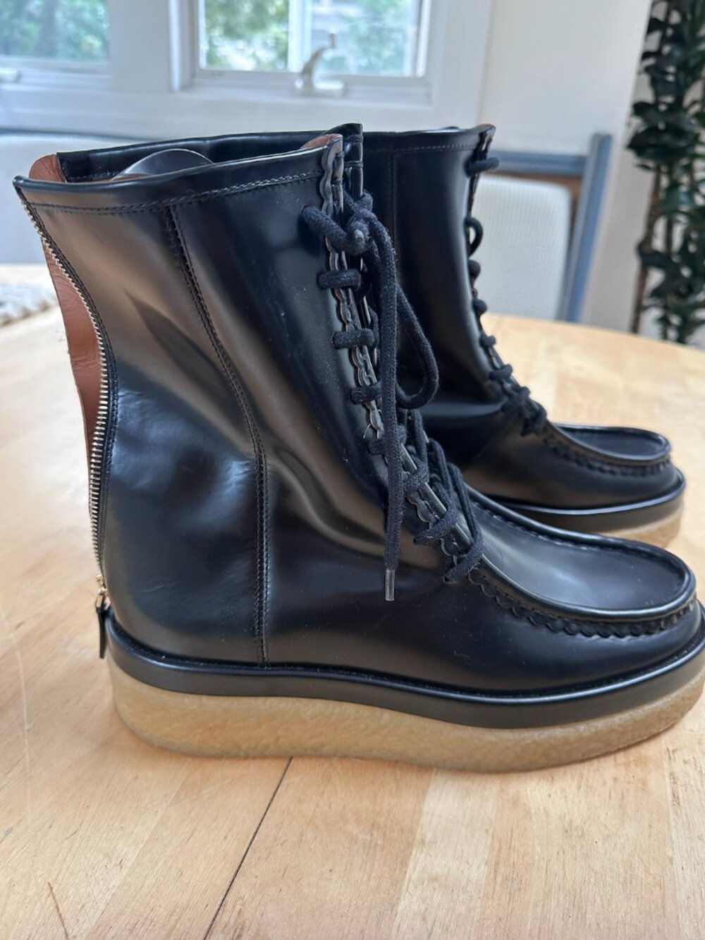 Chloé Jamie Medi Lace-up Boot - Picture 9 of 15